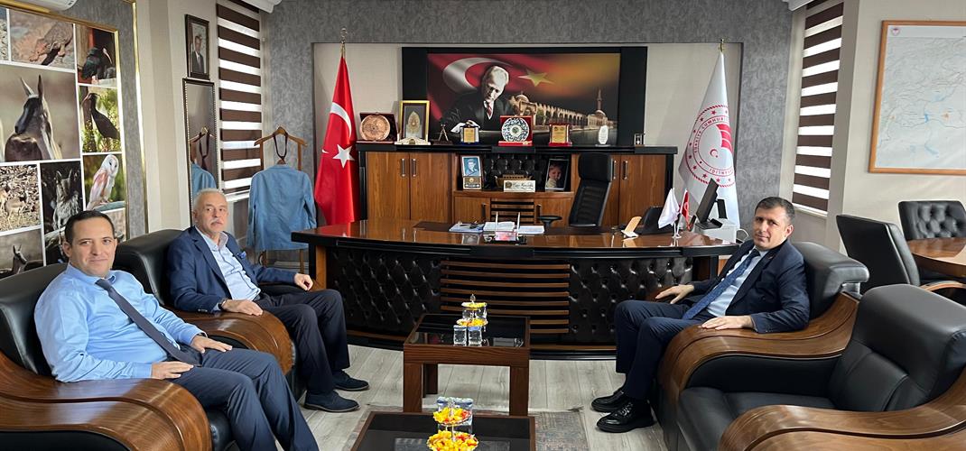 Karaköprü Kaymakamı Sayın Orhan ALTUN, Bölge Müdürümüzü Ziyaret Etti
